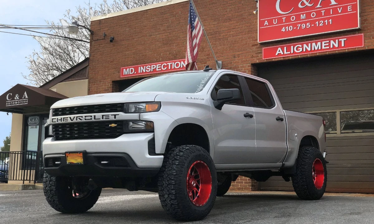 Truck Out Front